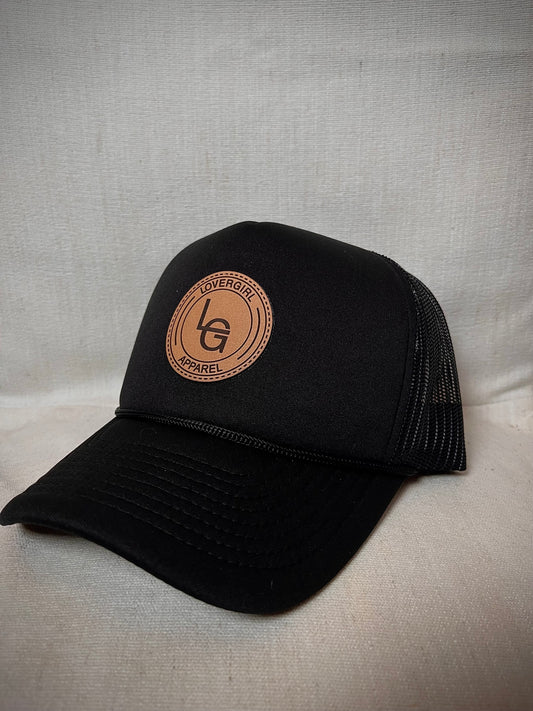Black Patch Trucker